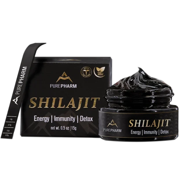 PurePharm shilajit resin, 15 gram jar