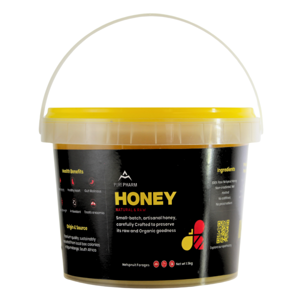 Pure Raw Honey 1.5Kg Tub